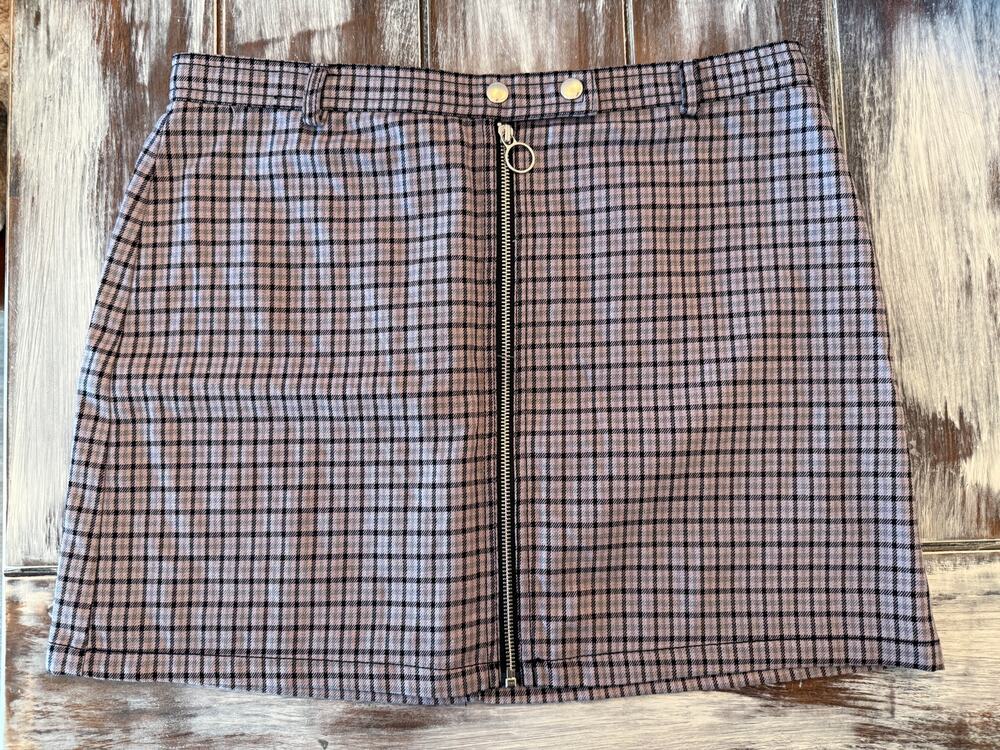 Wild Fable Plaid Mini Skirt Size Large